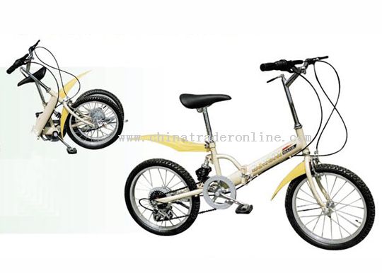 18inch steel suspension frame FOLDING BICYCLE from China